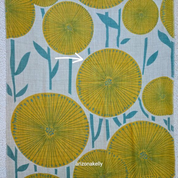 NWOT Cashmere Scarf Retro Scandinavian Design - Picture 13 of 14